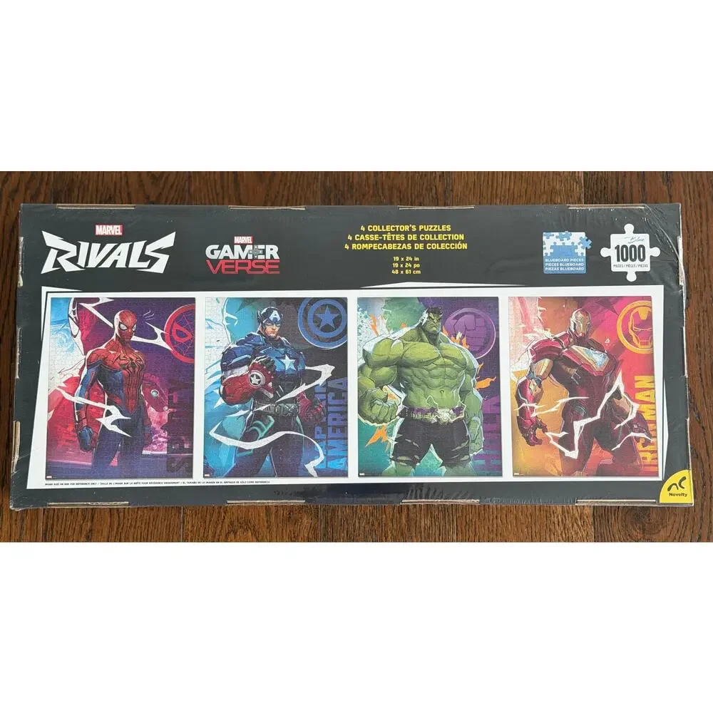 NEW! Collector’s Puzzle Jigsaw Marvel Rivals 4*1000